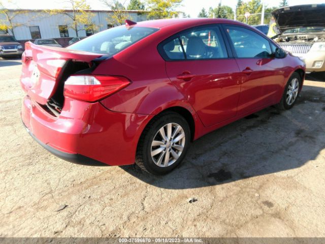 KNAFX4A67E5063507 KIA FORTE LX