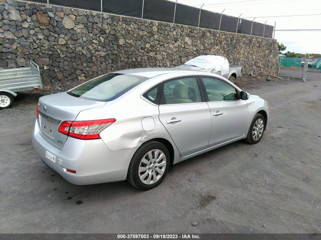 2013 NISSAN SENTRA S VIN: 3N1AB7AP1DL689089
