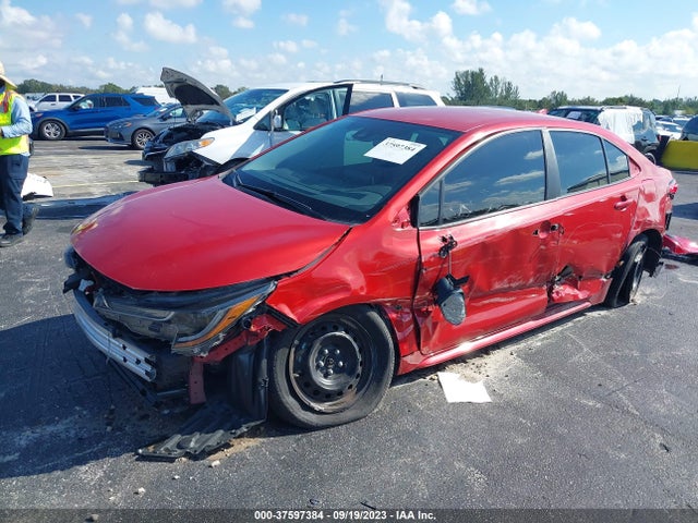 2021 TOYOTA COROLLA LE VIN: 5YFEPMAE2MP155745