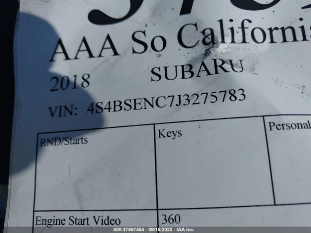 4S4BSENC7J3275783 Subaru Outback Limited