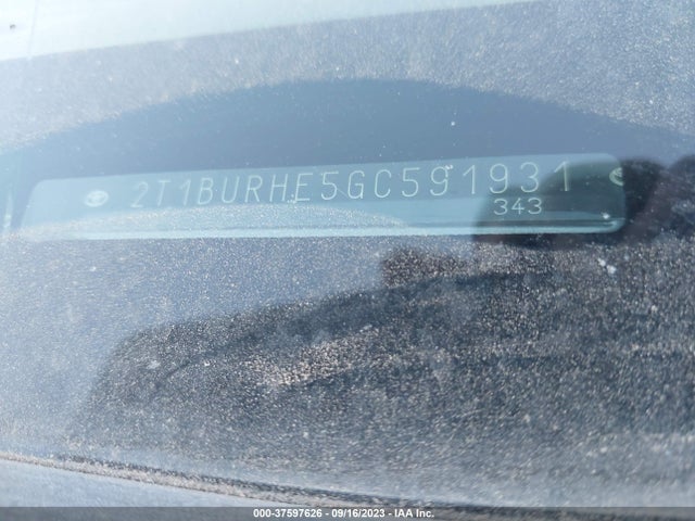 Toyota Corolla L/le/s/s Plus/le Plus 2016 2T1BURHE5GC591931 Image 9