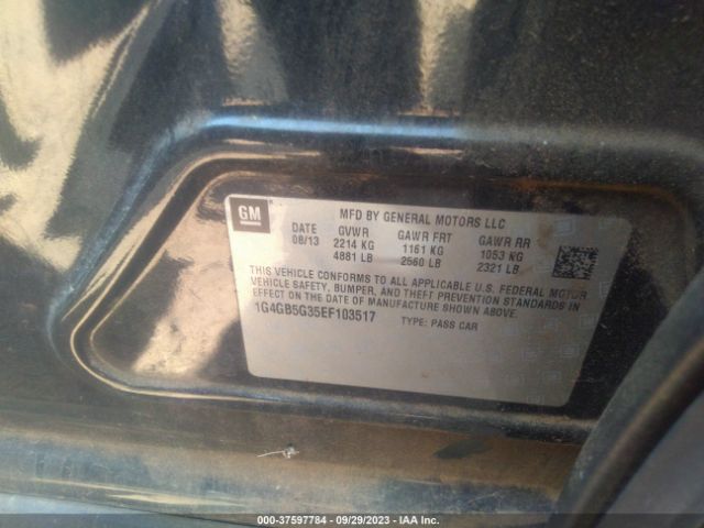 1G4GB5G35EF103517 Buick Lacrosse Leather Group