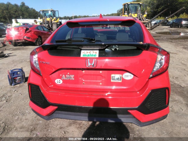 2017 HONDA CIVIC HATCHBACK EX VIN: SHHFK7H58HU406567