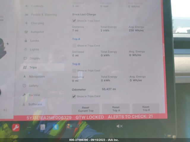 2021 Tesla 3, VIN: 5YJ3E1EA2MF006329