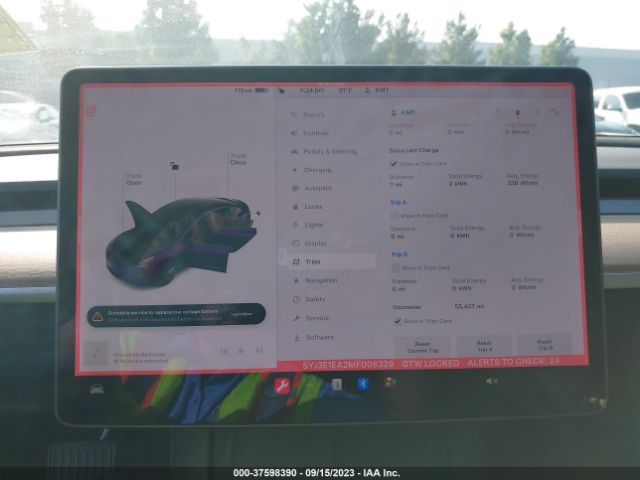 5YJ3E1EA2MF006329 Tesla Model 3 Standard Range Plus