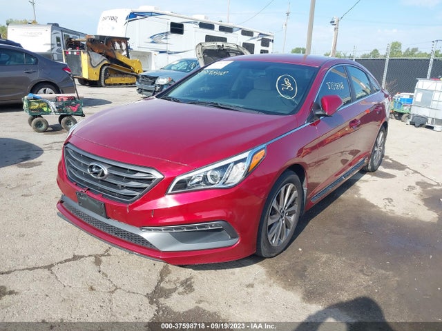 2016 HYUNDAI SONATA 2.4L SPORT VIN: 5NPE34AF7GH367238