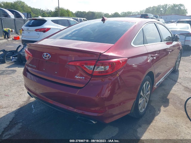 2016 HYUNDAI SONATA 2.4L SPORT VIN: 5NPE34AF7GH367238