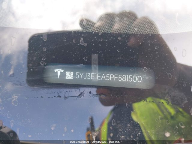 5YJ3E1EA5PF581500 Tesla MODEL 3