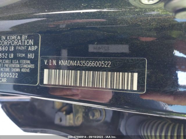 KNADN4A35G6600522 KIA RIO EX