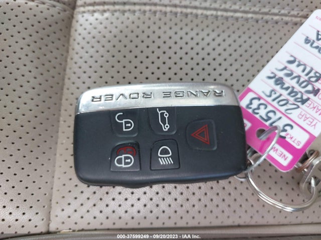 2015 LAND ROVER RANGE ROVER SPORT HSE VIN: SALWR2VF9FA534361