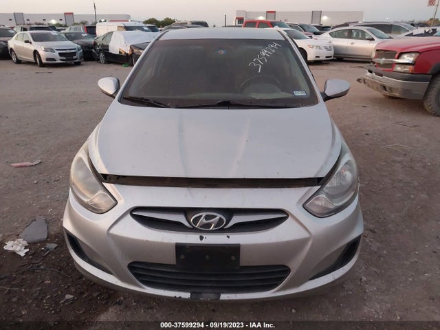 2012 HYUNDAI ACCENT GS VIN: KMHCT5AE7CU020234