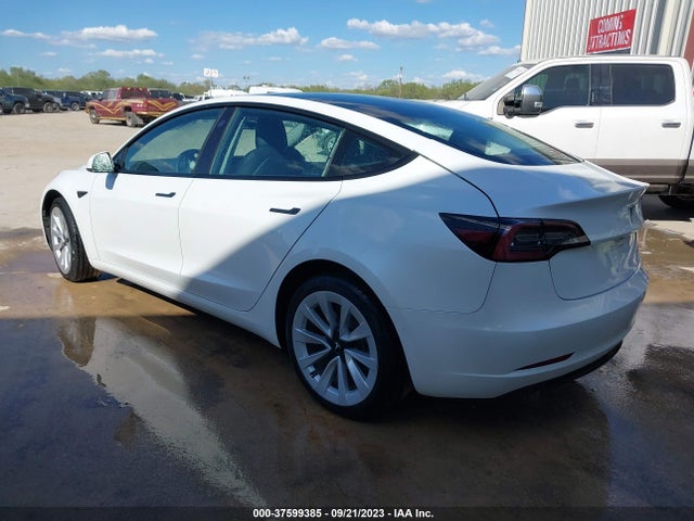 2022 TESLA MODEL 3 5YJ3E1EB1NF258647 Photo 2