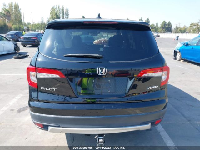 5FNYF6H51KB015244 Honda Pilot Ex-l