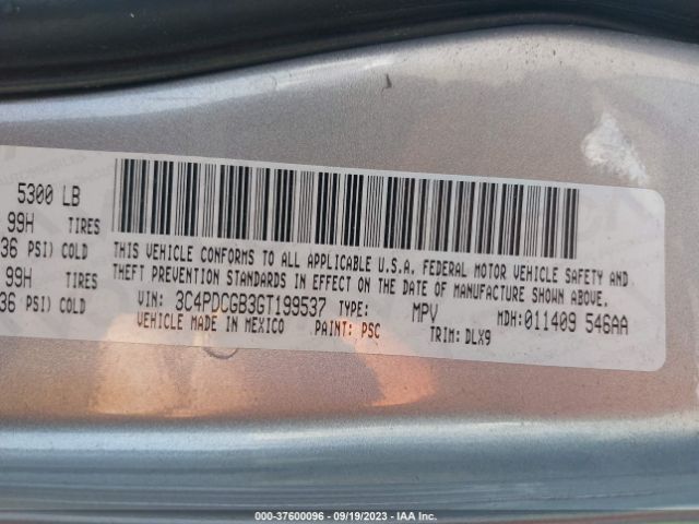3C4PDCGB3GT199537 Dodge Journey Crossroad Plus