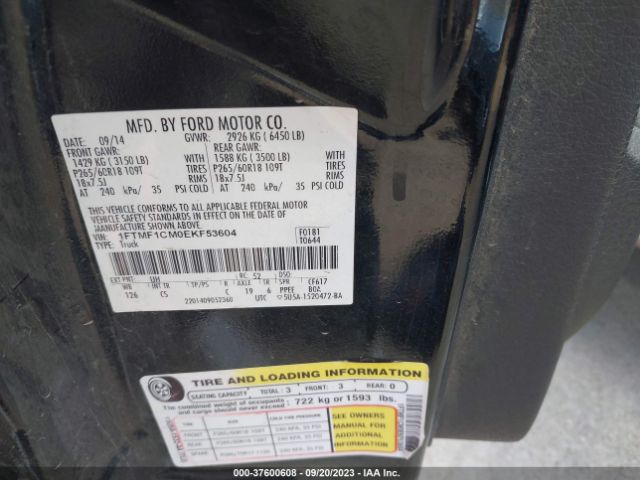 1FTMF1CM0EKF53604 Ford F-150 Xl/xlt/stx