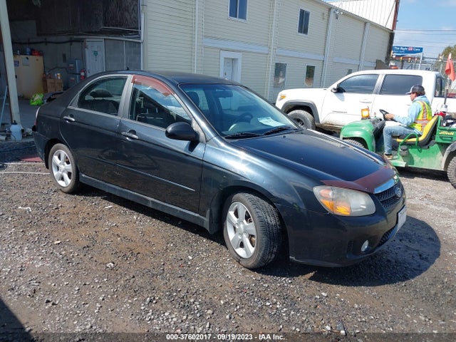 2008 KIA SPECTRA SX VIN: KNAFE121885017776