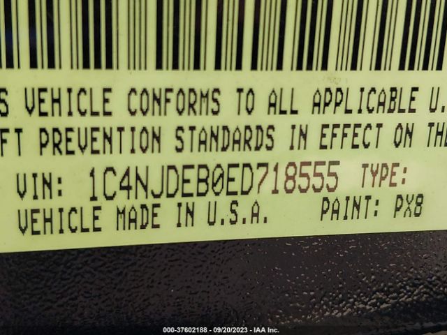 1C4NJDEB0ED718555 Jeep Compass Latitude