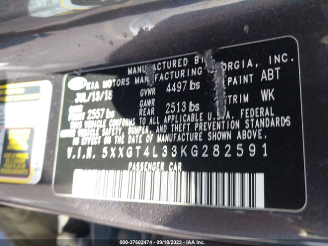 5XXGT4L33KG282591 KIA Optima Lx