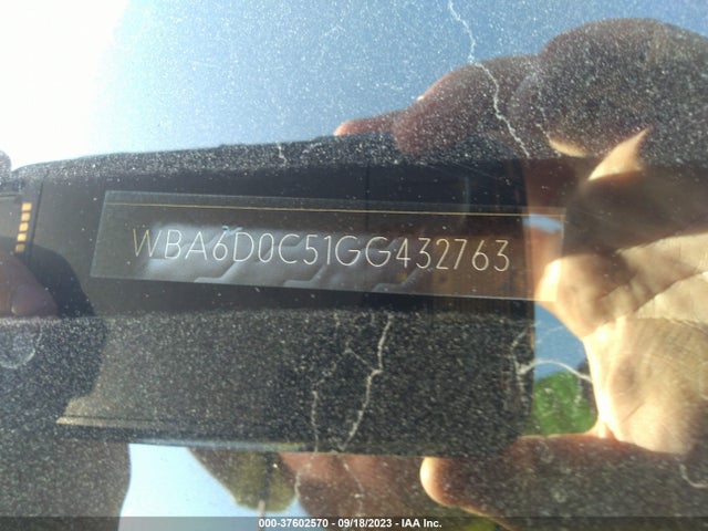 BMW 6 Series 640i 2016 WBA6D0C51GG432763 Image 9