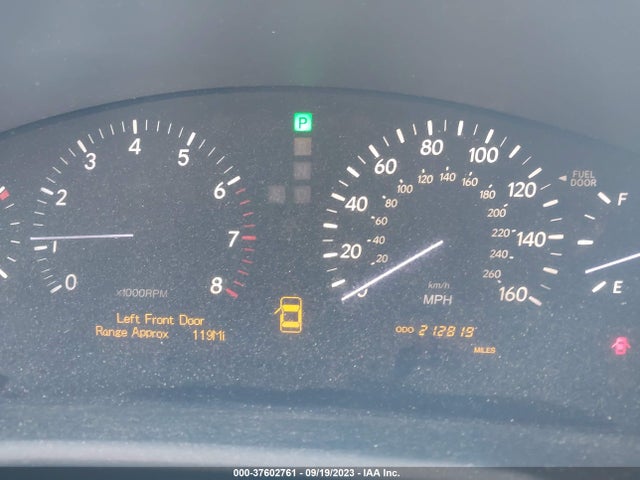 2005 LEXUS LS 430 VIN: JTHBN36FX55002693