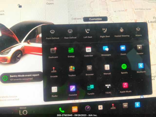 5YJ3E1EA4PF405358 Tesla MODEL 3