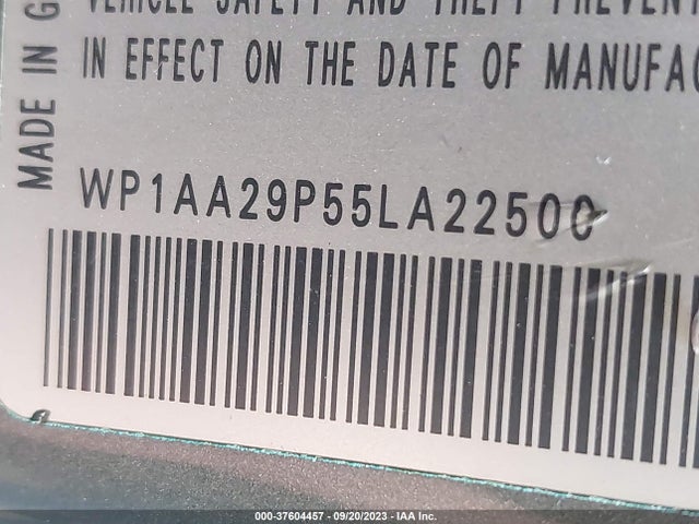 2005 PORSCHE CAYENNE WP1AA29P55LA22500 Photo 8