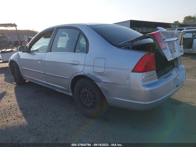 2001 HONDA CIVIC EX VIN: 1HGES26731L040901