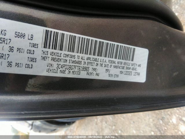 3C4PDDBG7FT618965 Dodge Journey Sxt