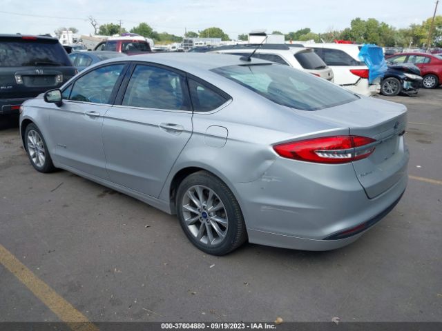 3FA6P0LU9HR295282 Ford Fusion Hybrid Se