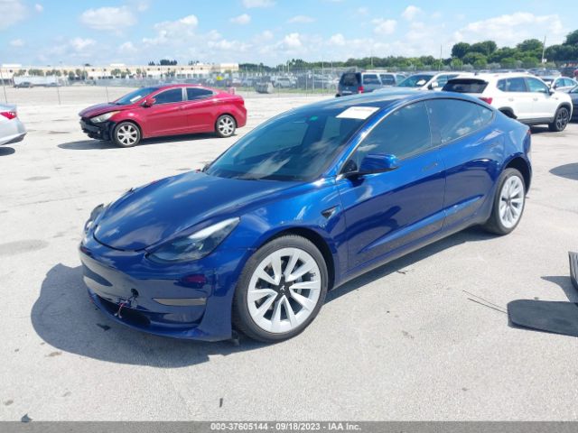 5YJ3E1EB4NF167825 Tesla Model 3 Long Range