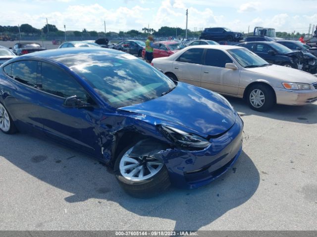 5YJ3E1EB4NF167825 Tesla Model 3 Long Range