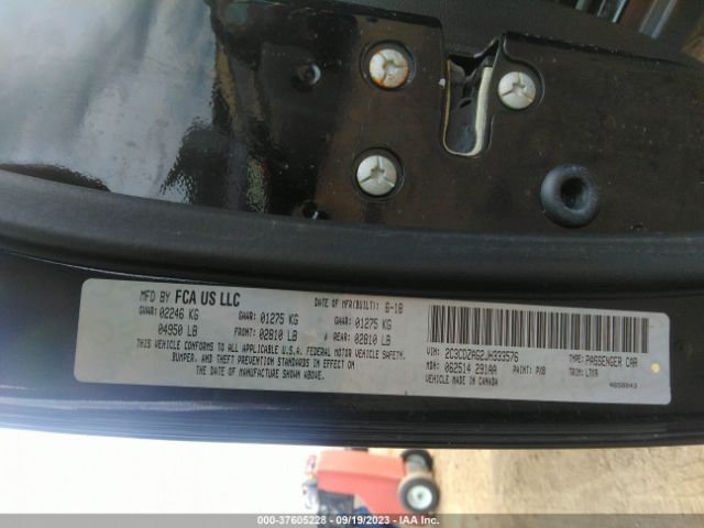 2C3CDZAG2JH333576 Dodge Challenger Sxt