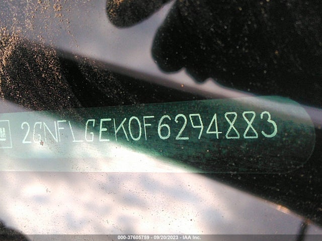 Chevrolet EQUINOX LT 2015 2GNFLGEK0F6294883 Image 9