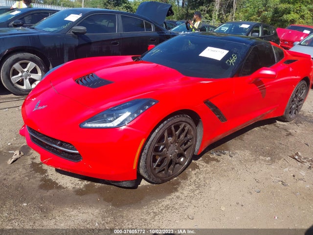 Chevrolet Corvette Stingray Z51 2019 1G1YM2D79K5104415 Image 2
