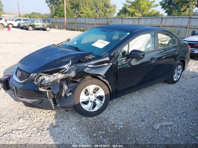 Honda Civic Sedan Lx 2014 19XFB2F56EE012137 Image 2
