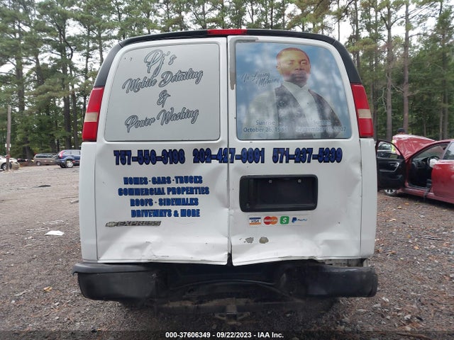2009 CHEVROLET EXPRESS CARGO VAN VIN: 1GCGG25C091123927