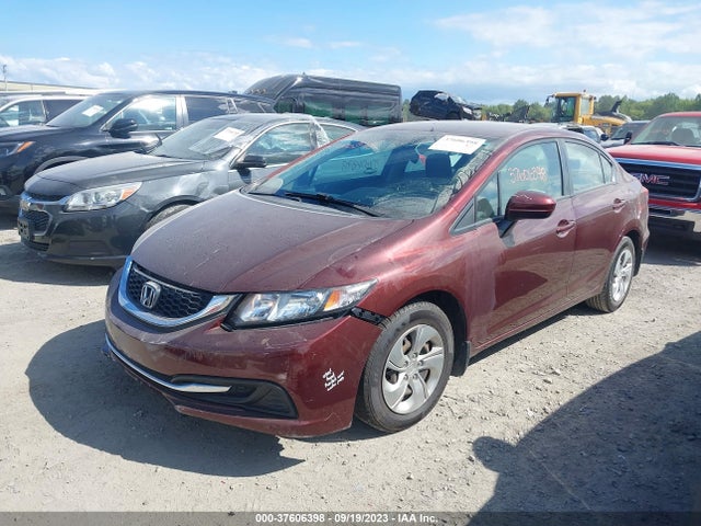 Honda Civic Sedan Lx 2015 19XFB2F54FE085587 Image 2