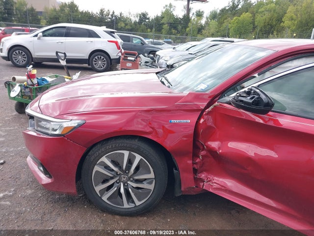 2021 HONDA ACCORD HYBRID EX VIN: 1HGCV3F47MA010407