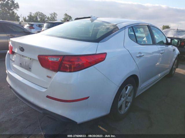 KNAGM4A79F5664618 KIA Optima Lx