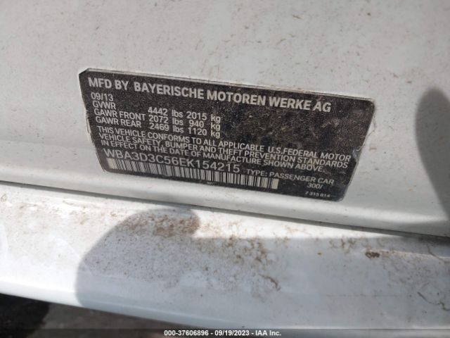 WBA3D3C56EK154215 BMW 3 Series 328d