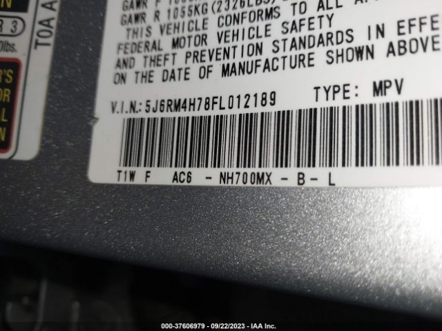 5J6RM4H78FL012189 Honda Cr-v Ex-l