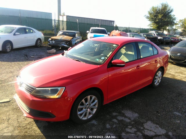 2012 VOLKSWAGEN JETTA SEDAN SE W/CONVENIENCE PZEV VIN: 3VWDP7AJ5CM458175