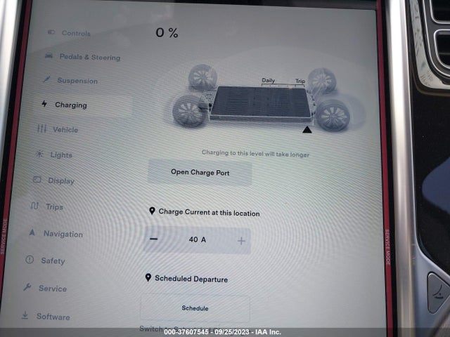 2013 TESLA MODEL S VIN: 5YJSA1CN7DFP13634