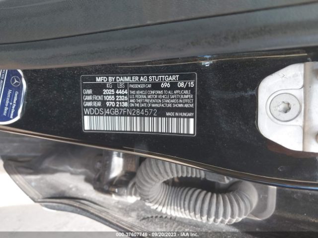 WDDSJ4GB7FN284572 Mercedes-Benz Cla-class Cla 250