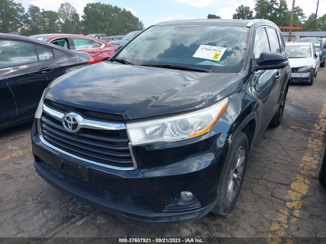 Toyota Highlander Xle 2014 5TDKKRFH8ES023339 Image 2