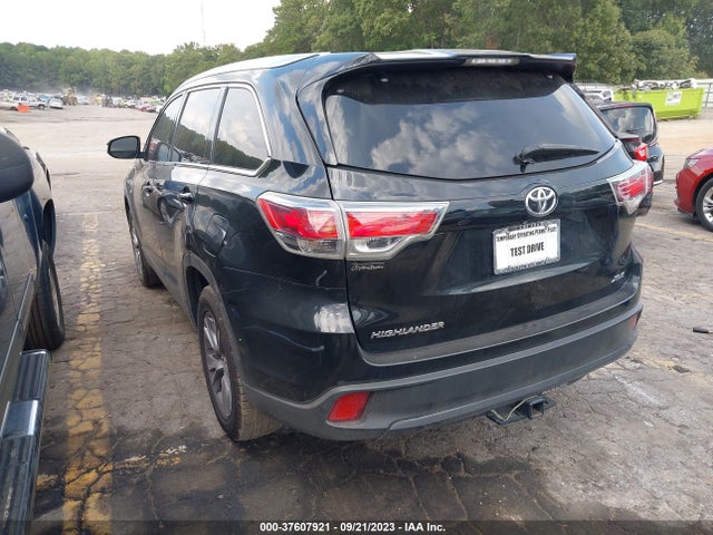 Toyota Highlander Xle 2014 5TDKKRFH8ES023339 Image 3