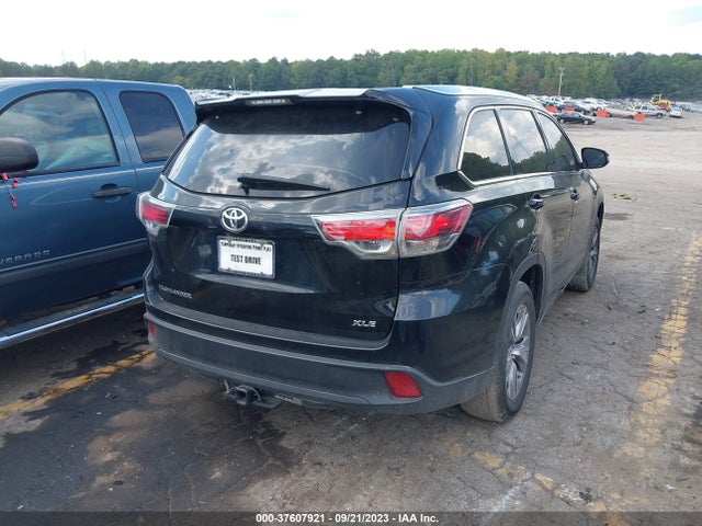 Toyota Highlander Xle 2014 5TDKKRFH8ES023339 Image 4