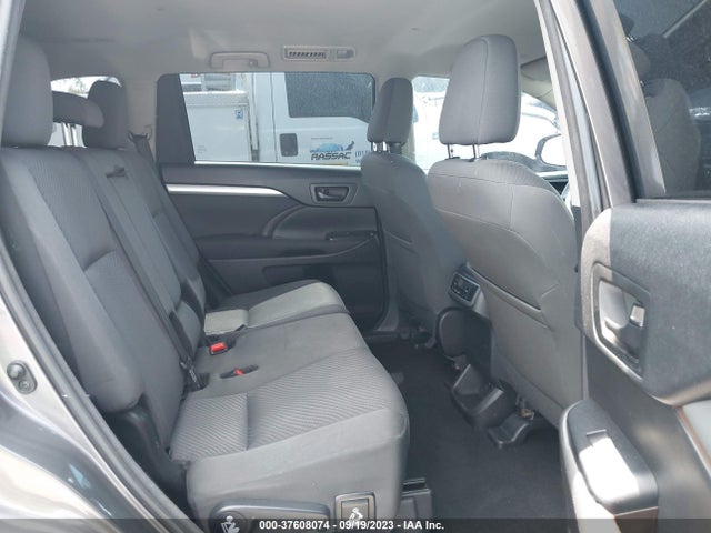 Toyota Highlander Le 2018 5TDZZRFH9JS267859 Image 8