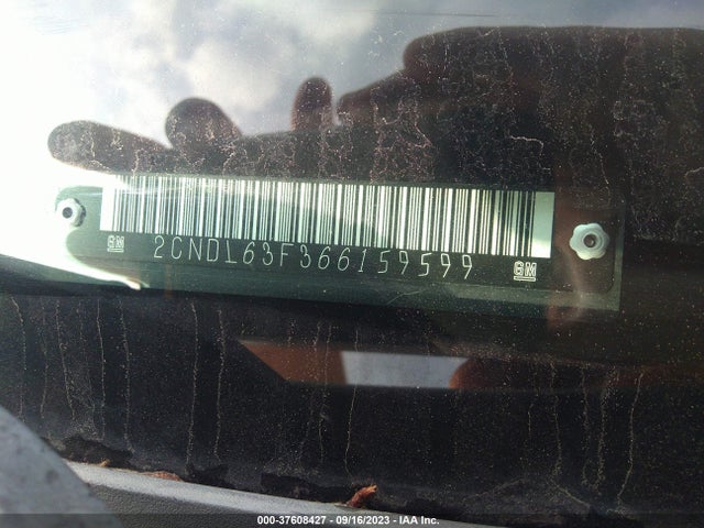 2006 CHEVROLET EQUINOX LT VIN: 2CNDL63F366159599