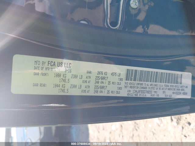 1C4NJRFB3GD708293 Jeep Patriot High Altitude Edition